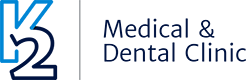 logo k2 medical&dental clinic